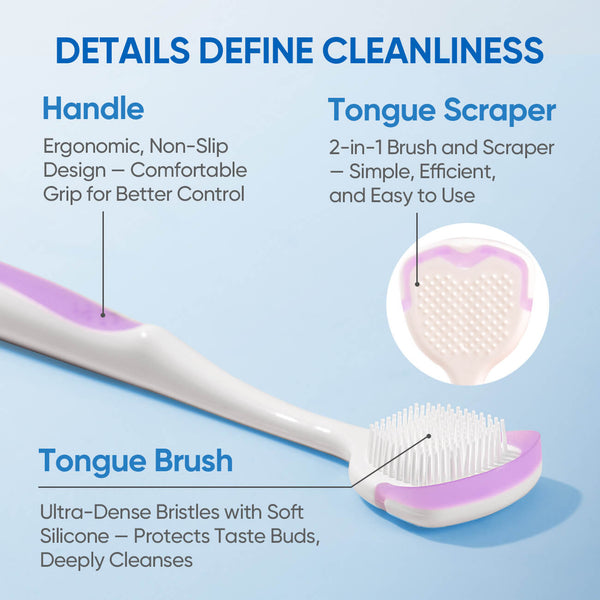 BodyAccel Tongue Cleaner Gel with Tongue Brush