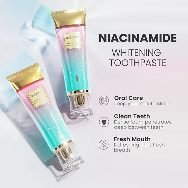 BodyAccel Niacinamide Whitening Toothpaste