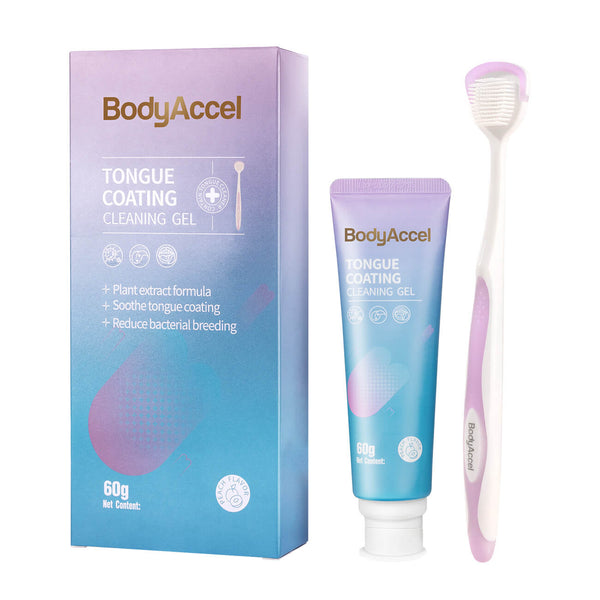 BodyAccel Tongue Cleaner Gel with Tongue Brush