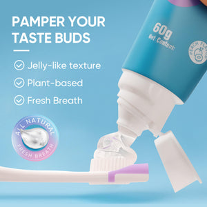 Gel limpiador lingual BodyAccel con cepillo lingual