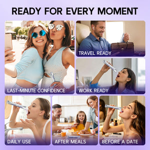 BodyAccel Purple Mouthwash - Teeth Whitening, Color Correcting Whitening Mouthwash
