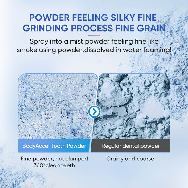 BodyAccel Probiotic Pearl Whitening Tooth Powder
