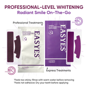 EASYES Purple Teeth Whitening Strips